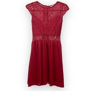 Cutout mini dress w/ lace detail SOCIALITE brand xs from Nordstrom